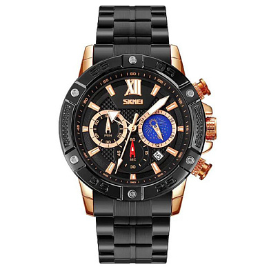 часы наручные 9235rg skmei, rose gold, оптом, купить