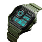 Часы наручные 1299AG SKMEI, ARMY GREEN