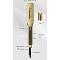 Выпрямитель для волос IPARAH P-128B GREY, 39мм, 50-232°C, керамическое покрытие, 50 W, LED display