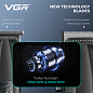 Комплект VGR 3 в 1 V-640 S3 BLACK, машинка для стрижки (clipper), триммер и электробритва (шейвер)