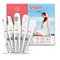 Епілятор VGR  5 в 1 V-752 RED, 5 насадок, IPX5