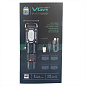 Триммер VGR V-900B, 4 насадки, LED display, 7000 RPM