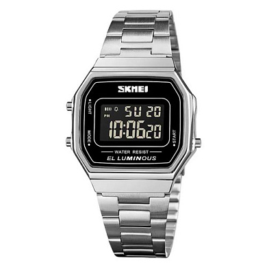 часы наручные 1647si skmei, silver, оптом, купить