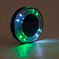Велофонарь HYD-085-SMD(RGB), солнечная батарея, Waterproof, Li-Ion аккумулятор, ЗУ Type-C