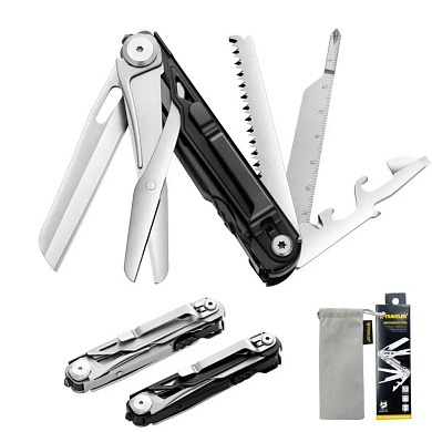 мультитул traveler mq063g black, многофункциональный инструмент  11 см, 148 г, оптом, купить