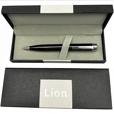 шариковая ручка в подарочном футляре, металлическая lion 100, оптом, купить