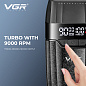 Комплект VGR 3 в 1 V-640 S3 BLACK, машинка для стрижки (clipper), триммер и электробритва (шейвер)