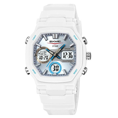 часы наручные 2389wt skmei, white, оптом, купить