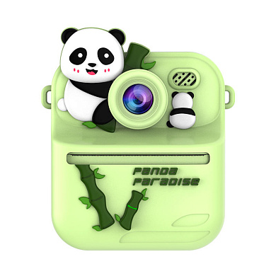 детский фотоаппарат мгновенной печати s11, green panda , оптом, купить