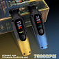 Триммер VGR V-879T BLUE, 4 насадки, 7500 RPM, 1500 mAh, LED display