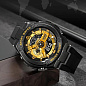 Годинник наручний 2101BKGD SKMEI, BLACK/GOLD