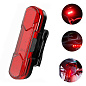 Велофонарь BSK-HY027-XPG, STOP-5SMD(Red), Li-Ion аккумулятор, ЗУ microUSB, Box