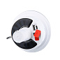Світлодіодна LED лампа з акумулятором T38-COB+SMD(RGB), 2x18650, сонячна батарея, гачок, ЗУ Type-C