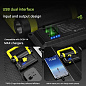 Фонарь YEMAO YM-B70-XTE+COB(white+red+blue), Li-Ion аккумулятор, Power Bank, ЗУ Type-C, магнит, IPX4