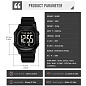 Часы наручные 2483BK SKMEI, BLACK
