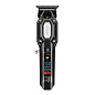 Триммер VGR V-900 BLACK, 4 насадки, LED display, 7000 RPM