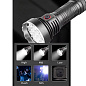 Фонарь W5201-1-19 ULTRA BRIGHT LED, 1x18650, индикация заряда, ЗУ Type-C