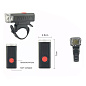 Велофонарь LY-21-XPE, аккум., ЗУ micro USB