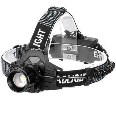 фонарь налобный 8105 1режим white laser led pm10-tg, 2x18650, зу type-c, zoom, оптом, купить