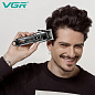 Аккумуляторная машинка для стрижки (clipper) VGR V-051, 4 насадки, 2500 mAh, LED display