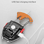 Фонарь MULTIFUNCTIONAL W5147/LL-202-COB(white+yellow+red), multitool, Li-Ion аккум., магнит, карабин, отвертка, зажигалка