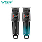 Триммер VGR V-964 GREEN, 7000 RPM, 3 насадки, LED display