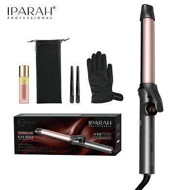плойка iparah p-205, 28mm, 120-210°c, керамическое покрытие, led display, 70w, оптом, купить