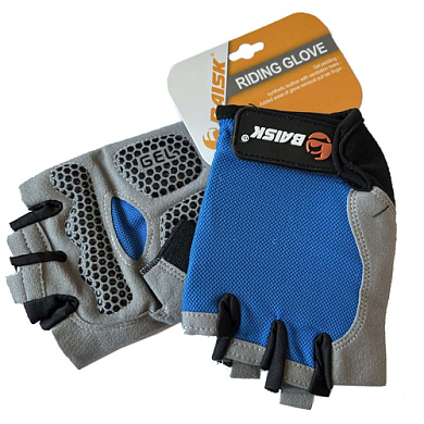 велоперчатки baisk bsk-606, blue, l size, оптом, купить