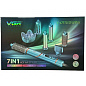 Фен-стайлер VGR 7 в 1 V-477 GREEN, Professional, 7 насадок, 1400 Вт