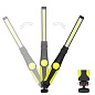 Фонарь WORKLIGHT W55-COB, Li-Ion аккум., поворот180º+180º, магнит, индикация заряда, ЗУ microUSB