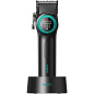 Аккумуляторная машинка для стрижки (clipper) VGR V-001 BLACK, 10 насадок, 9000 RPM, 4600 mAh, LED light, LED display
