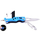 Туристичний ніж MS003G Black/Blue