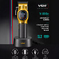 Аккумуляторная машинка для стрижки (clipper) VGR V-886C GOLD, LED display, 9000RPM