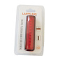 Велофонарь XFL-102-10SMD, waterproof, Li-Ion  аккумулятор, ЗУ microUSB