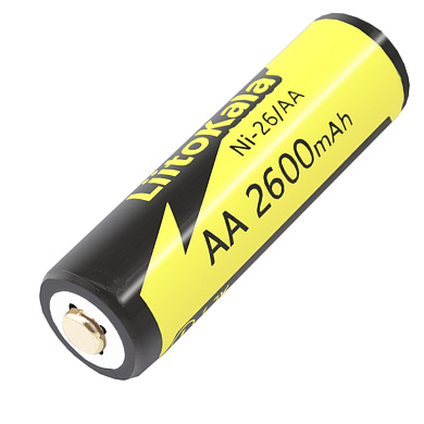 аккумулятор aa, liitokala ni-26/aa, 1.2v, 2600mah, оригинал, оптом, купить