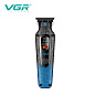 Триммер VGR V-879T BLUE, 4 насадки, 7500 RPM, 1500 mAh, LED display