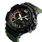 Часы наручные 1343AG SKMEI, ARMY GREEN