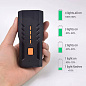Велофара BC25S, 300LM, Waterproof, Power Bank, Li-Ion аккумулятор, ЗУ Type-C, индикация заряда