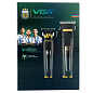 Комплект VGR 2 в 1 V-694 S2 BLACK аккумуляторная машинка для стрижки (clipper) и триммер