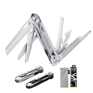 мультитул traveler mq063g silver, многофункциональный инструмент  11 см, 148 г, оптом, купить