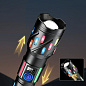 Фонарь NIGHT VISION FLUORESCENCE CB-G706-TG, 1x26650, power bank, ЗУ Type-C, zoom, Box