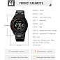 Годинники наручні 2412SBK SKMEI, BLACK