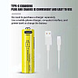 Аккумулятор USB-T36 (4xAA 2400mAhh, 1.5V), LiitoKala, 4 в 1 Type-C