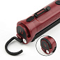 Фонарь WORKLIGHT 72-XPE(white+red), 10 W, 350 Lumen, Li-Ion аккум., поворот180º+180º, зажим, крюк, магнит, ЗУ Type-C