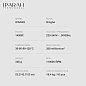 Фен-стайлер IPARAH 7 в 1 P-510B BLACK, 7 насадок, 3 режима, 4 режима температуры, 105000 RPM, 1400W