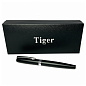 Подарочная ручка роллерная Tiger в футляре (черно-серебристая) 382