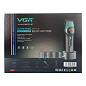 Триммер VGR V-885T GREEN, 4 насадки, LED display