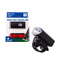 Велофонарь BSK-HY027-XPG, STOP-5SMD(red), Li-Ion аккум., ЗУ microUSB, Box