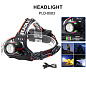 Фонарь налобный NIGHT VISION FLUORESCENCE 8083 1 РЕЖИМ WHITE LASER LED PM10-TG+COB, 2x18650, ЗУ Type-C, zoom