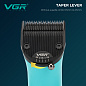 Аккумуляторная машинка для стрижки (clipper) VGR V-160  BLACK, 6 насадок, 8000RPM